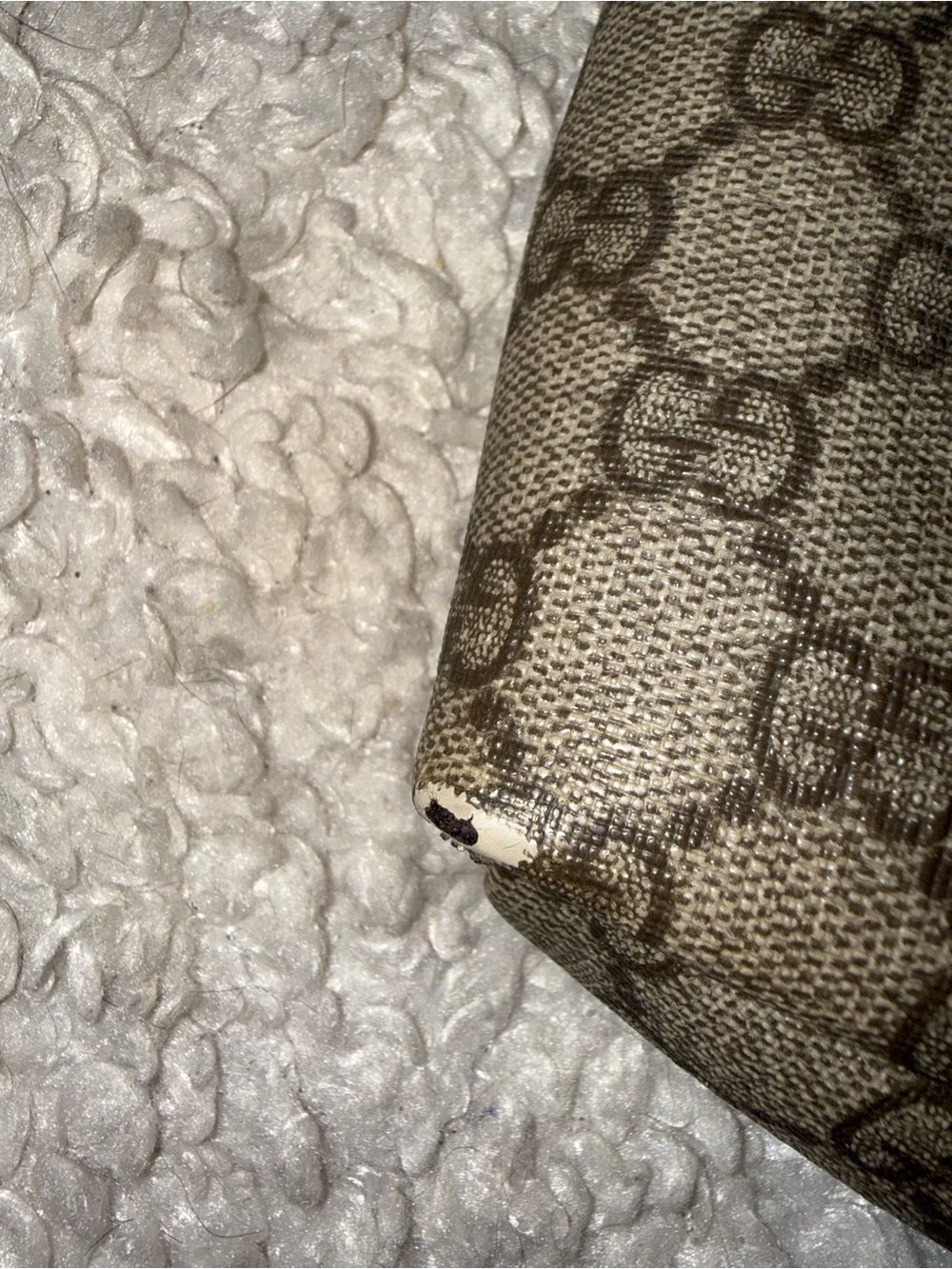 Gucci Beige & Brown GG Monogram Clutch - Picture 11 of 11